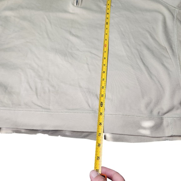 Tommy Bahama Mens Beige Quarter Zip Pullover Sweatshirt Sailfish Logo Size photo - Picture 8 of 8